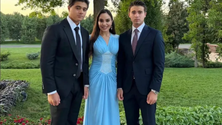 Leyla Əliyeva oğulları ilə Daşkənddə - 