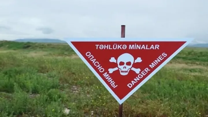 1829,3 ha ərazi minalardan təmizlənib