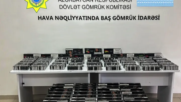 Azərbaycana qanunsuz yolla gətirilən qəlyan tütünü aşkarlandı