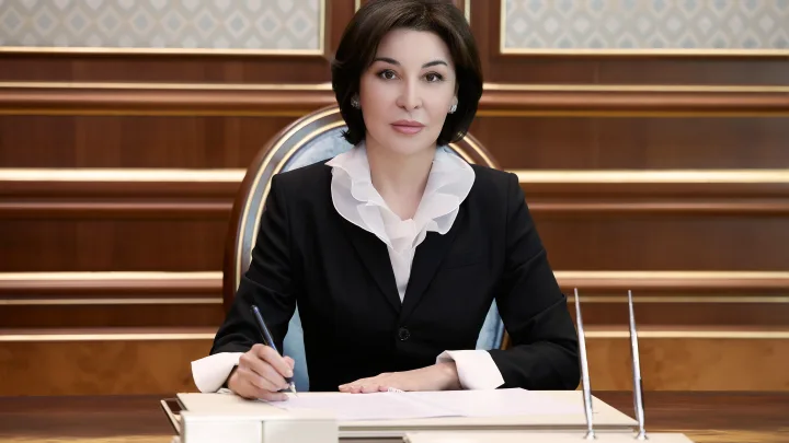 Özbəkistanın birinci xanımı Mehriban Əliyevanı təbrik etdi