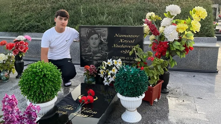 Şəhid övladı Hərbi Liseyə qəbul oldu