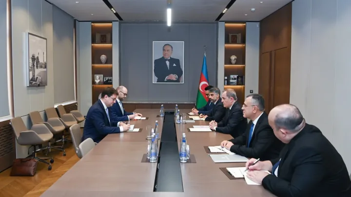 Ceyhun Bayramov Avstriyanın yeni səfiri ilə görüşdü - 