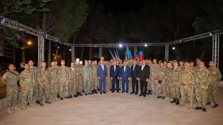 DTX-nin Vətən müharibəsi iştirakçıları ilə görüş təşkil edildi