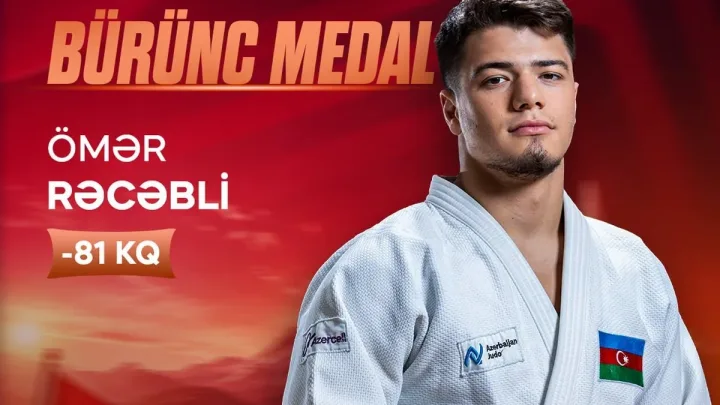 "Böyük Dəbilqə": Ömər Rəcəbli bürünc medal qazanıb