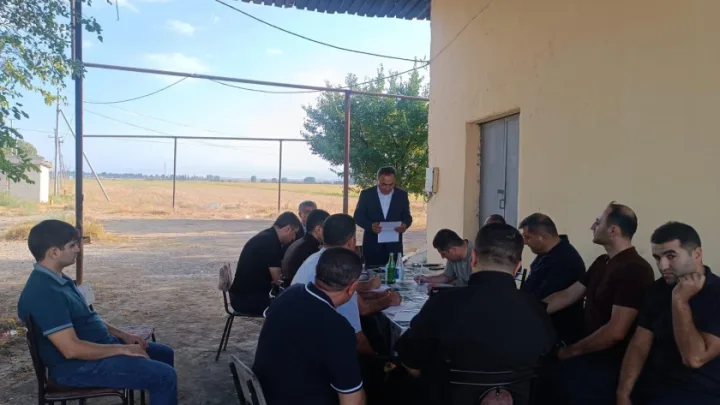 Goranboyda baş vermiş hadisə ilə bağlı operativ iclas keçirilib 