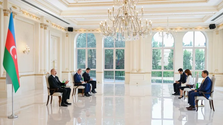 İlham Əliyev Şlapaçenkonu qəbul etdi - 