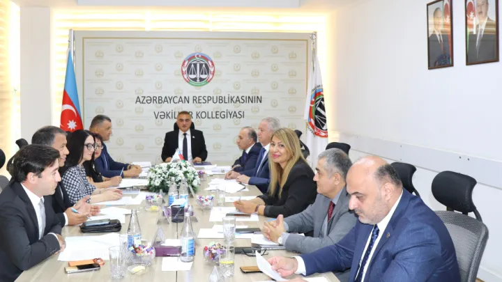 Vəkillər Kollegiyası Rəyasət Heyətinin iclası keçirildi - 