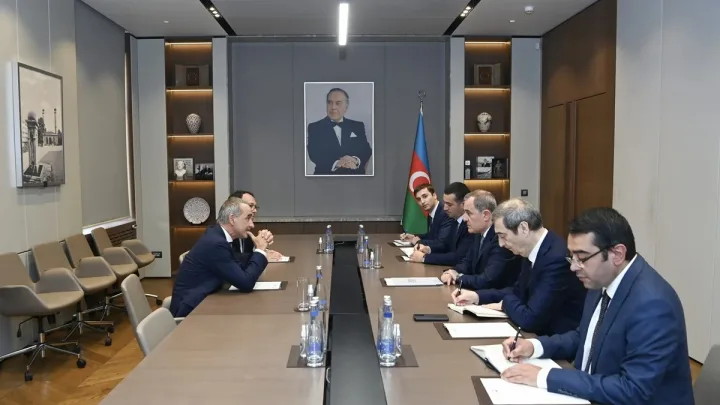 Ceyhun Bayramov ATƏT Parlament Assambleyasının Prezidenti ilə görüşdü