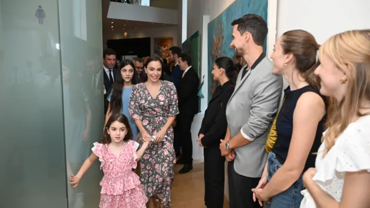  "Ana təbiət" beynəlxalq incəsənət sərgisinin açılışı olub