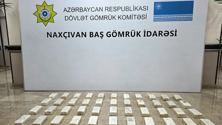 Gömrükdə 45 kiloqram metamfetamin aşkarlanıb