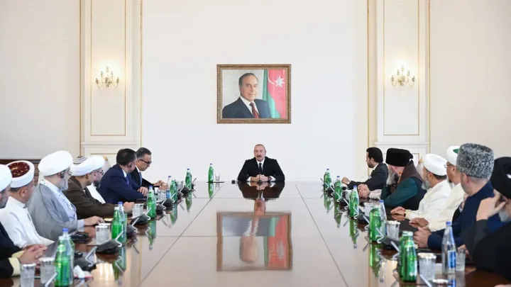Prezident Bakıda keçirilən beynəlxalq konfransların iştirakçılarını qəbul etdi -