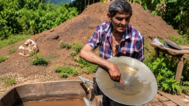700 kilo qızılı vardı, indi daxmada yaşayır