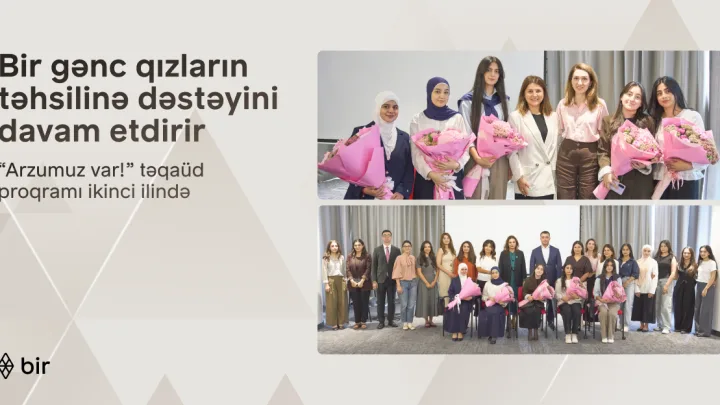Bir ekosistemi qızların təhsilinə dəstəyini davam etdirir: