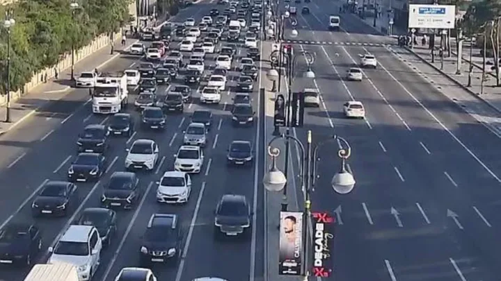 Bu yollarda tıxac var -