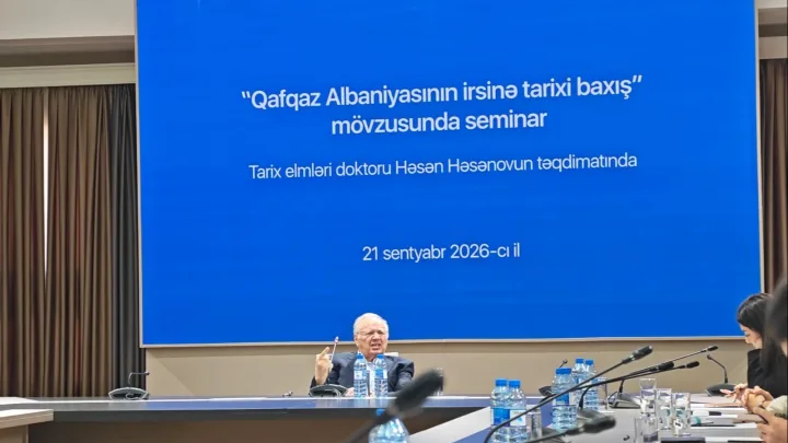 Media nümayəndələri üçün Qafqaz Albaniyası irsinə dair seminar keçirilir