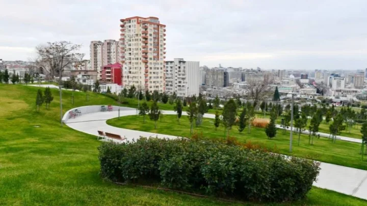 Bakının bu ərazisində böyük park salınır