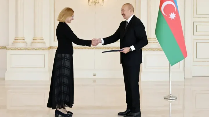 Prezident Tiina Nirki qəbul etdi -