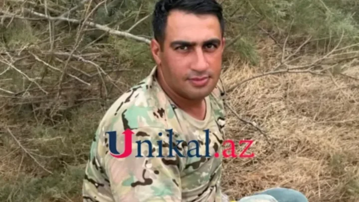 Hərbi qulluqçu yol qəzasında həlak oldu