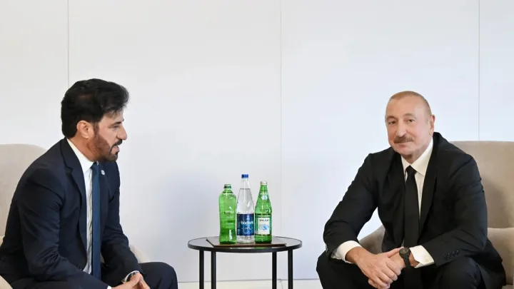 İlham Əliyev Beynəlxalq Avtomobil Federasiyasının prezidenti ilə görüşü