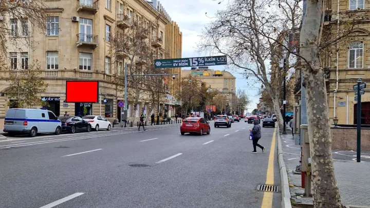 Bakının bu yollarında hərəkət bərpa olundu