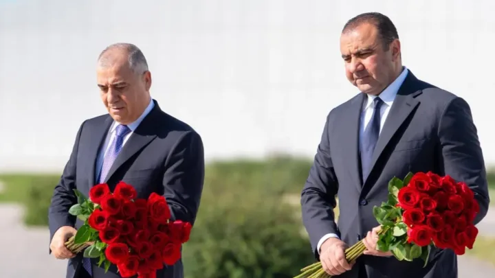 DTX və XKX rəisləri Zəfər parkını ziyarət etdilər - 