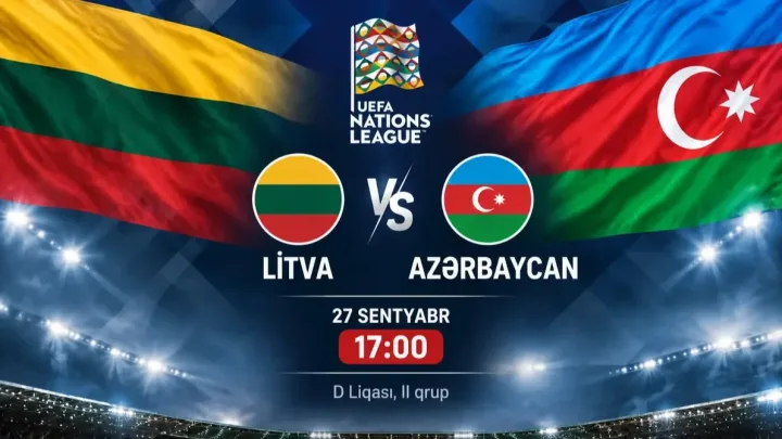 Litva - Azərbaycan oyunu bu kanalda yayımlanacaq