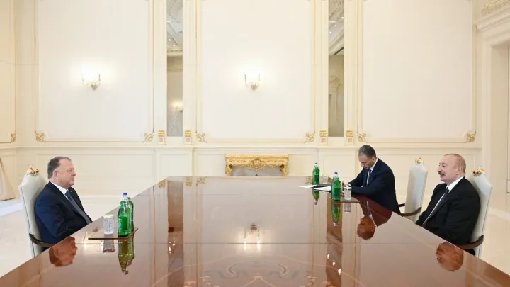 Prezident Ladislau-Marius Vizeri qəbul etdi