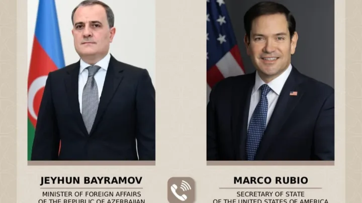 Ceyhun Bayramovla Marko Rubio arasında telefon danışığı aparıldı