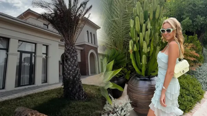 Rudkovskaya Bakıda özünə villa aldı - 
