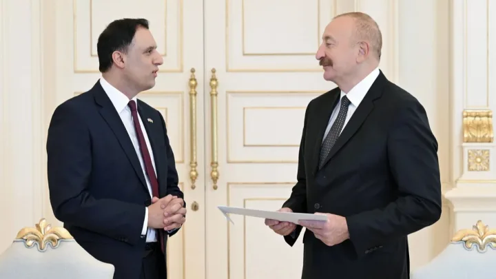 İlham Əliyev Lord Anas Sarvarı qəbul etdi -