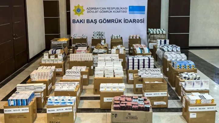 Gömrükdə 507 min manatlıq dərman vasitələri aşkarlandı