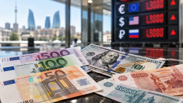 Dollar dəyişmədi, avro və rubl bahalaşdı