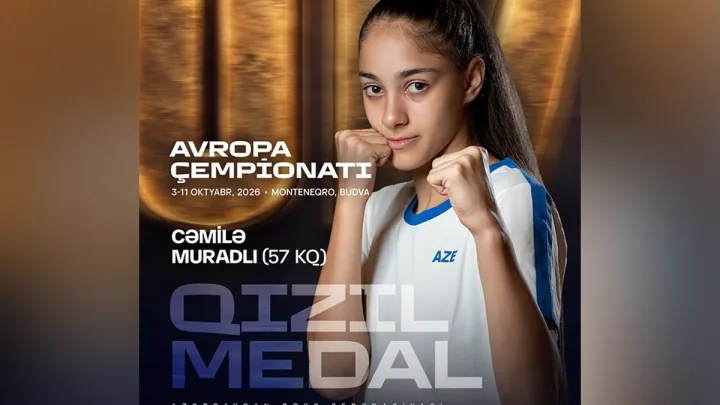 Cəmilə Muradlı Avropa çempionu oldu
