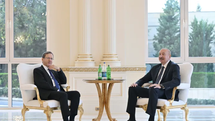 İlham Əliyev ilə İsrail Prezidenti arasında görüş olub
