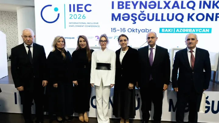 Alyona Əliyeva  I Beynəlxalq İnklüziv Məşğulluq Konfransından görüntülər paylaşıb -