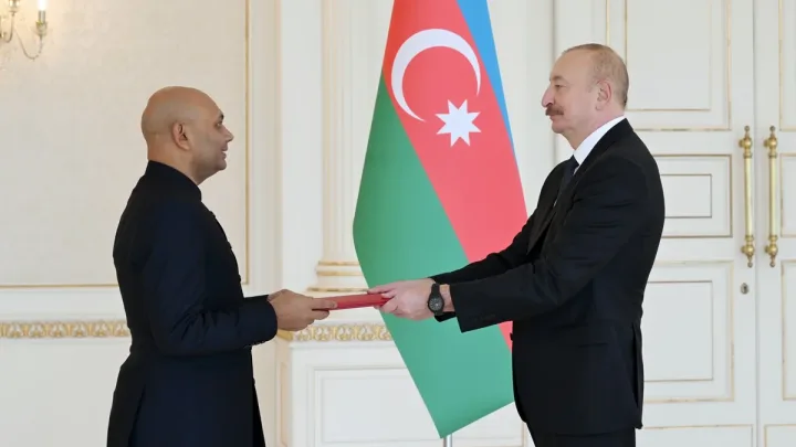 Prezident Abhay Kumarı qəbul etdi -