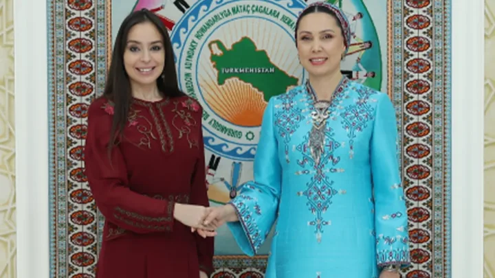 Leyla Əliyeva Oğulcahan Atabayeva ilə görüşdü 