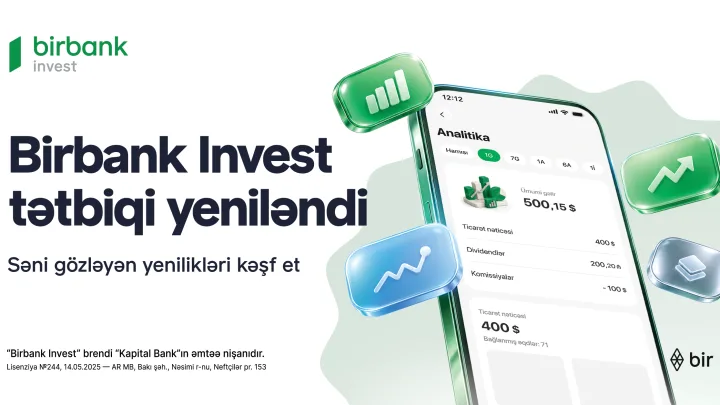 Birbank Invest yeniləndi: 