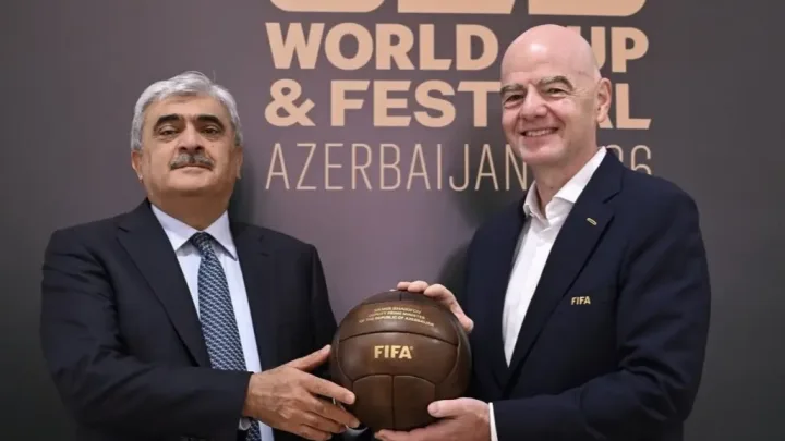 İnfantino Azərbaycana təşəkkür etdi
