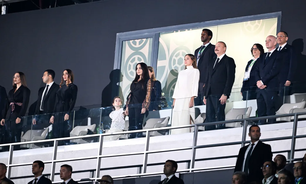 Prezident FIFA U-15 dünya çempionatının və festivalının açılış mərasimini izləyir - — foto 7