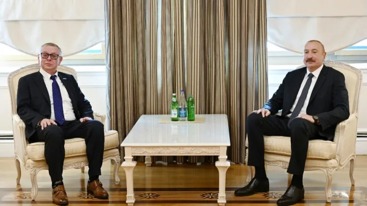 İlham Əliyev Aleksandr Zuyevi qəbul etdi