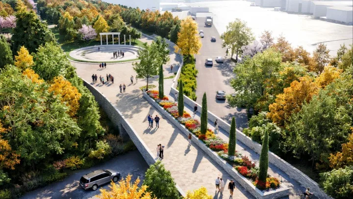 Bakının mərkəzində böyük park salınır - 