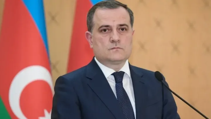 Ceyhun Bayramov TDT iclasında çıxış etdi
