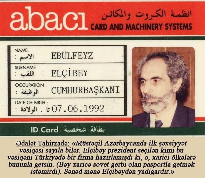 Elçibəyə aid bu sənədi kimsə görməmişdi - 