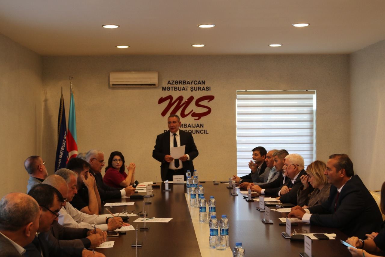 Mətbuat Şurası sədrinin müavinləri seçilib -