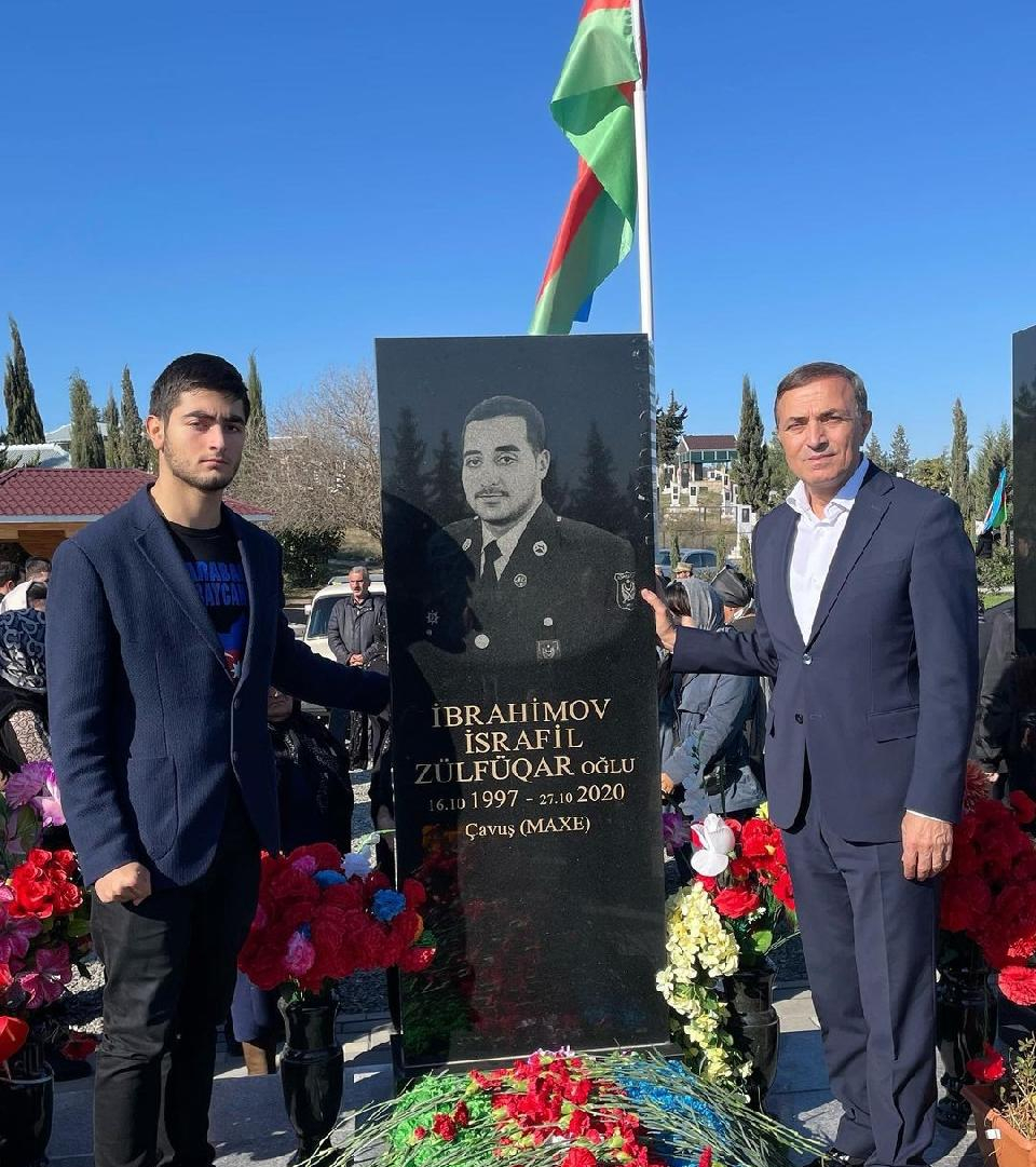 Mənsum İbrahimovdan şəhid qardaşı oğlu ilə bağlı paylaşım -