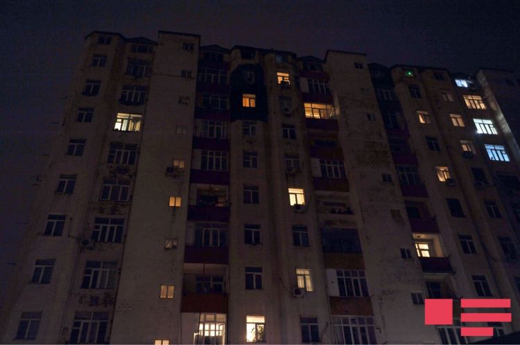 Bakıda BDU müəllimlərinin yaşadığı binada yanğın söndürülüb -