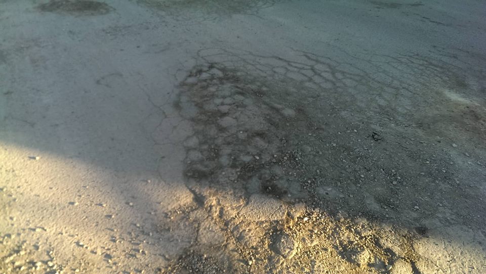 Yeni salınan yol 1 ildən sonra belə oldu