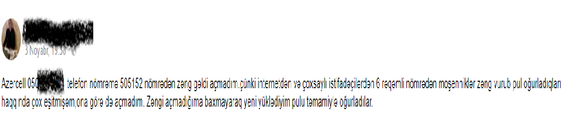 Bu nömrədən sizə zəng gəlsə, AÇMAYIN!