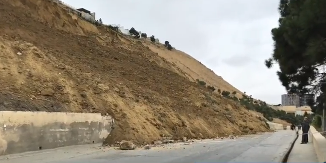 Bakıda sürüşmə sahəsində BÖYÜK TƏHLÜKƏ VAR